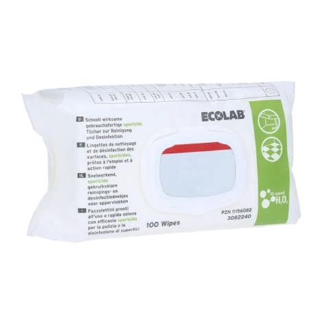 Ecolab Incidin Oxywipe S Sporizid St Ck Disposables