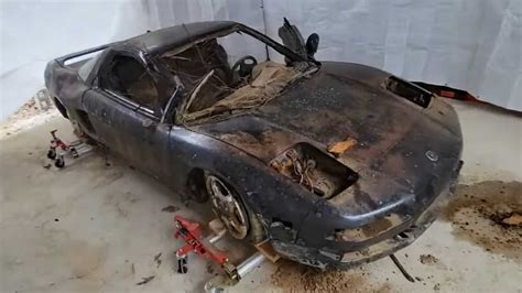 See What An Acura NSX Sunk In A River For 15 Years Really Looks Like