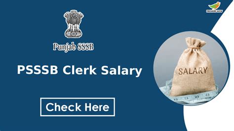 PSSSB Clerk Salary In Hand Salary Pay Scale