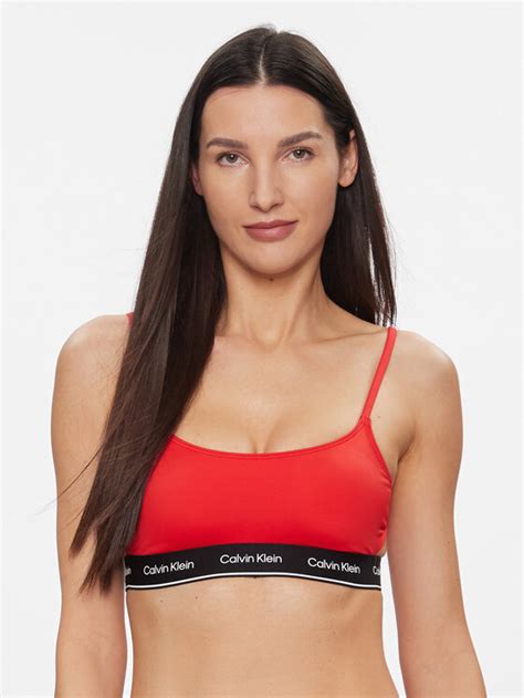 Calvin Klein Swimwear Bikini Partea De Sus Kw Kw Ro U Modivo Ro