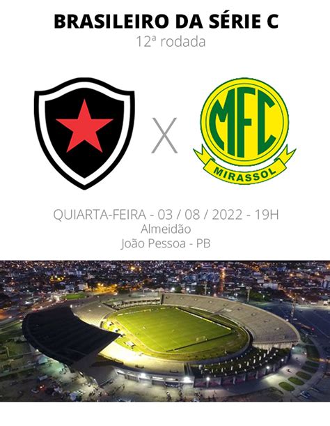 Botafogo Pb X Mirassol Saiba Onde Assistir Prováveis Escalações