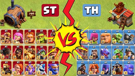 Super Troops Vs Normal Troops Clash Of Clans Youtube