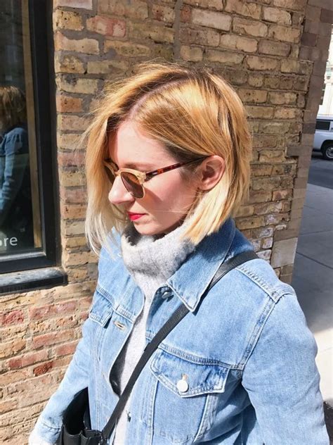 Blonde Bob Balayage Hair