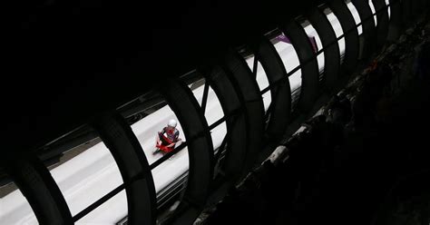 Luge Track Features Women's Singles