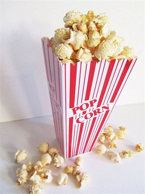 Playful Plastic Popcorn Containers