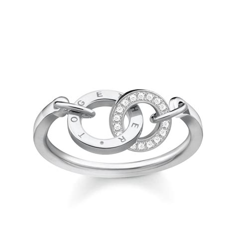 Thomas Sabo Sterling Silver Glam Soul Damenring Together