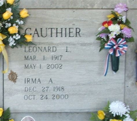 Irma Margaret Arceneaux Gauthier 1918 2000 Find A Grave Memorial