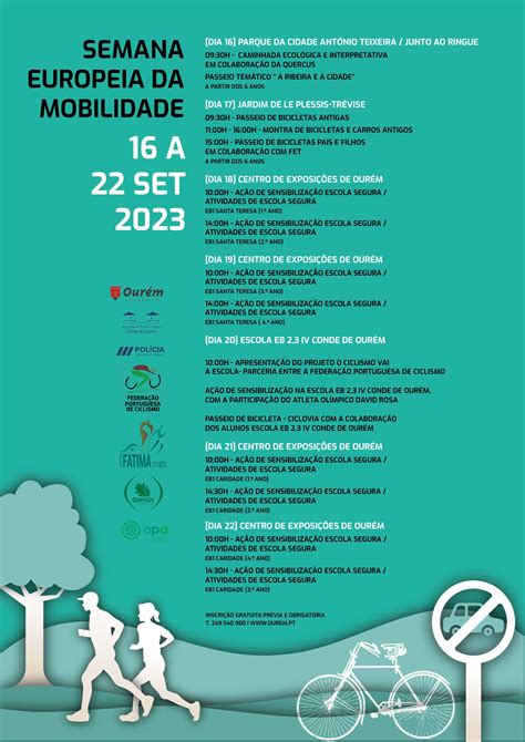 Semana Europeia Da Mobilidade Município De Ourém