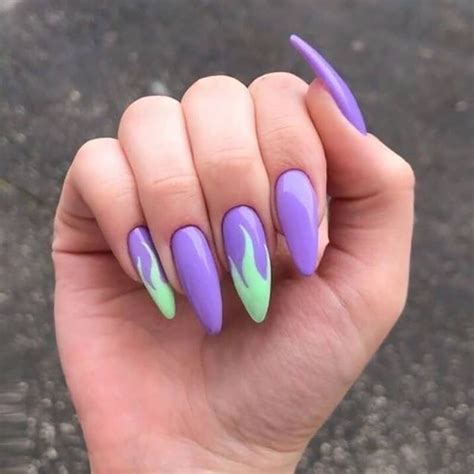 20 Purple Nail Designs For Your Next Manicure Edgy Nails Nails