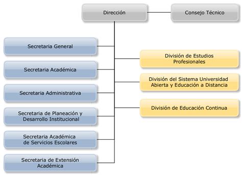 Organigrama Facultad de Filosofía y Letras