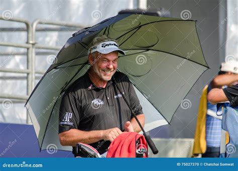 Darren Clarke In Thailand Golf Championship 2015 Editorial Image