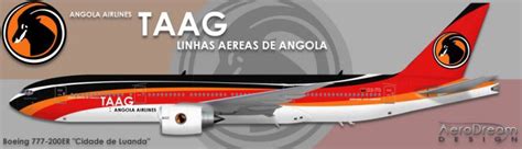 TAAG Angola Airlines Linhas Aéreas de Angola DA C