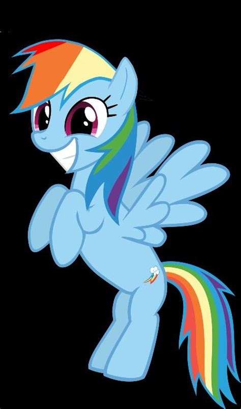 Happy Rainbow Dash Smile Rainbow Dash Mlp Rainbow Dash My Little