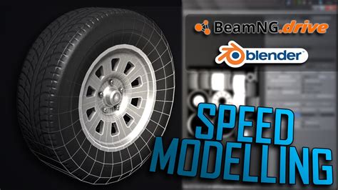 Custom Wheel Rim Speedmodelling Beamng Drive Blender 1 [hd] Youtube