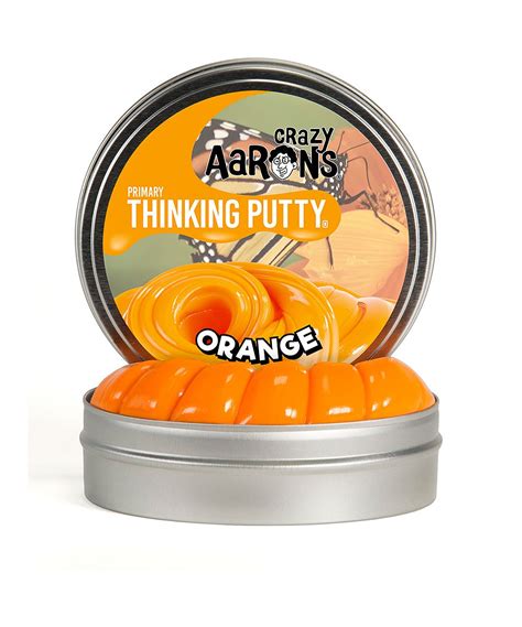 Crazy Aaron's Putty Orange 4'' Thinking Putty Tin | Aaron's thinking putty, Funny pumpkins ...