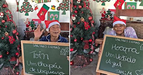 Idosos Emocionam Pedidos Simples De Natal Veja Quais E Como Ajudar