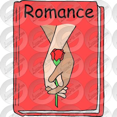 Romance Picture for Classroom / Therapy Use - Great Romance Clipart