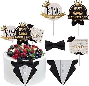 Amazon Pcs Best Dad Happy Birthday Cake Topper For Men Happy