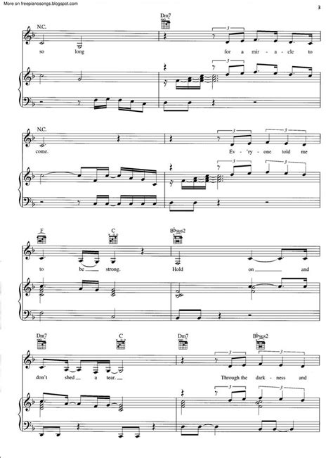 A New Day Has Come free sheet music by Celine Dion | Pianoshelf