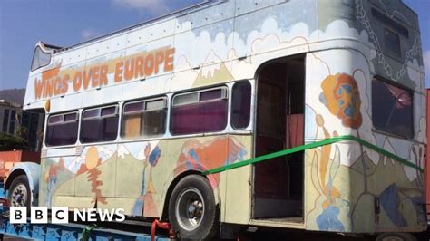 Paul Mccartney S Psychedelic Wings Tour Bus Rediscovered Bbc News