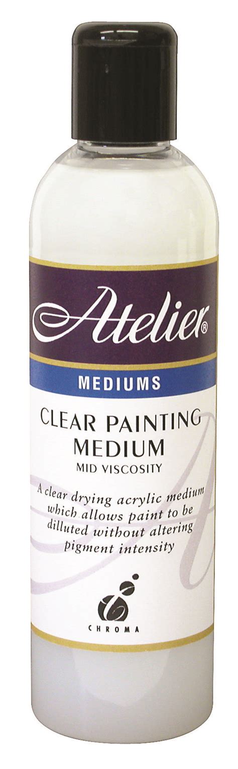 Atelier Clear Painting Medium The Most Popular Medium In Acrylic