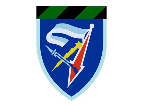 7th Armored Brigade Blue Logo PNG vector in SVG, PDF, AI, CDR format