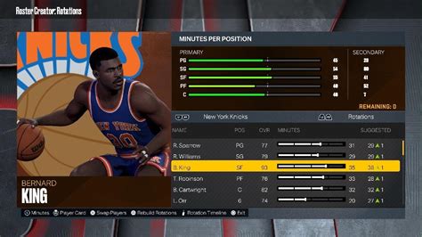 NBA 2K23 New York Knicks 1983 84 Classic Team PS5 YouTube