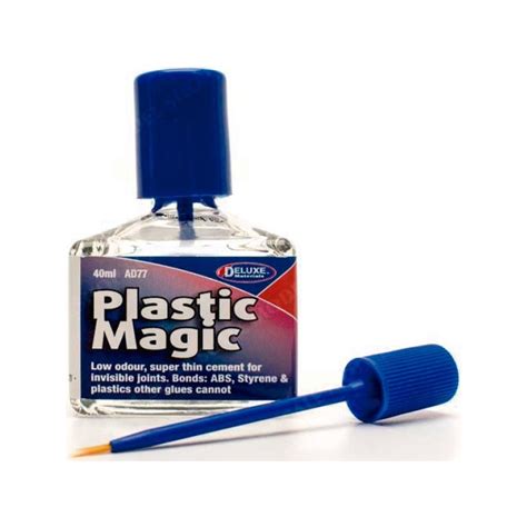 Adhesivo para plástico Deluxe plastic magic Contiene 40 ml Marca