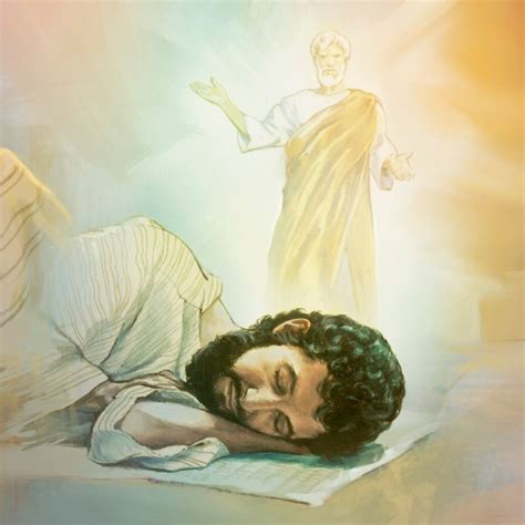 Joseph Learns That Mary Is Pregnant Life Of Jesus Joseph Dreams Bible Pictures Bible Art