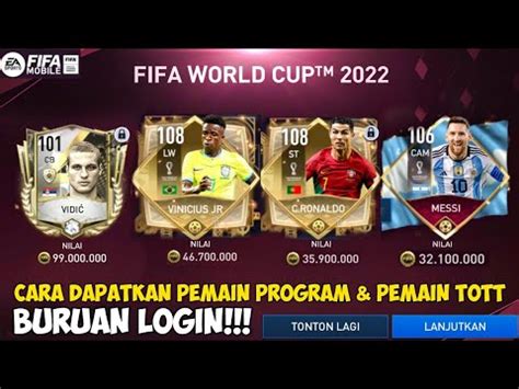 Cara Mendapatkan Pemain Tott Pemain Program Event Fifa World