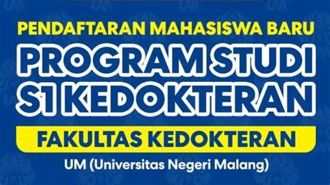 Seleksi Mandiri S Kedokteran Um Jadwal Syarat Dan Cara Daftar