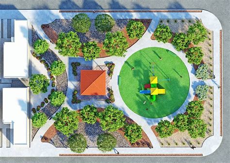 Planos De Casas Pequeñas En 3d Maquetas De Parques Diseños De Parques Parque Urbano