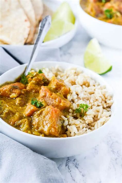 Butternut Squash Coconut Curry Healthier Steps Baked Chicken Recipes Healthy Vegetarian Vegan