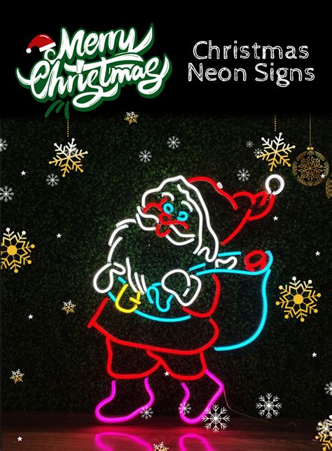 Custom Christmas Neon Signs