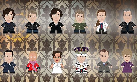 Action Figure Insider » Sherlock Holmes Miniaturized as Blind-Box Figures From Titan