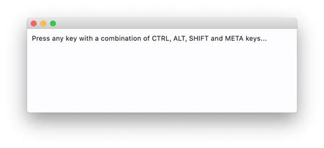 Keyboard Shortcuts Flet