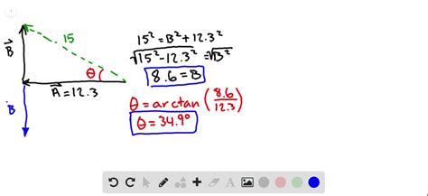 Vector A⃗ Has A Magnitude Of 123 Units And Points Due West Vector 𝐁