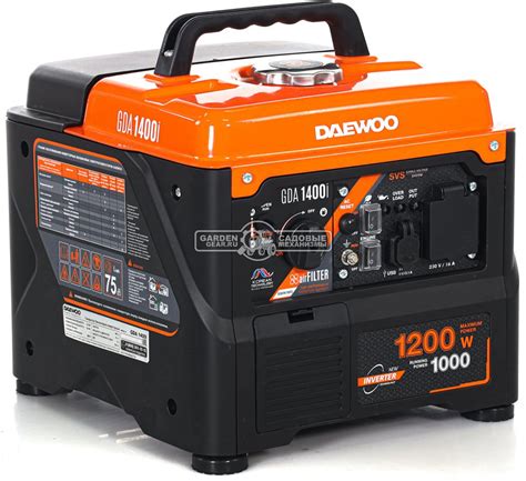Бензиновый генератор инверторный Daewoo GDA 1400i (GDA 1400i) - купить ...
