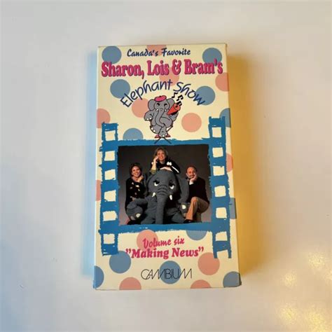 Sharon Lois And Brams Elephant Show Vhs Volume 6 Making News 3000