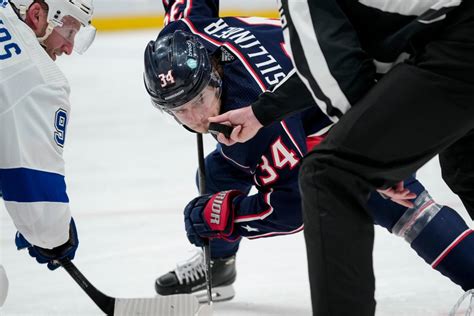 Columbus Blue Jackets Cole Sillinger Fighting It With Slow Start To