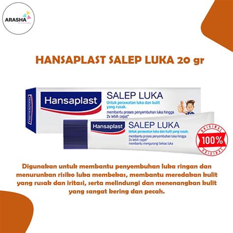 Jual Hansaplast Salep Luka Gr Salep Perawatan Luka Sembuhkan