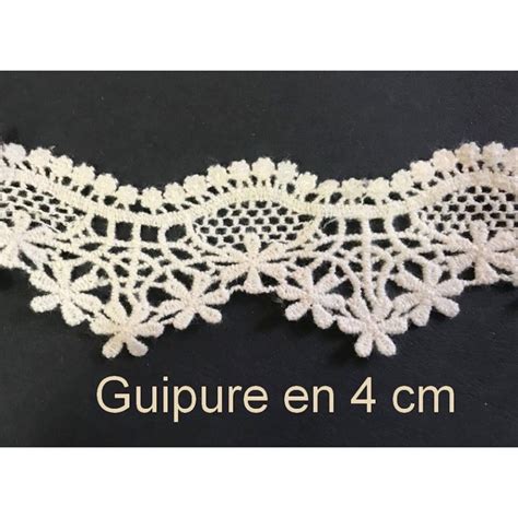 Guipure Dentelle Au M Tre Guipure Pour Habillement Guipure Au M Tre