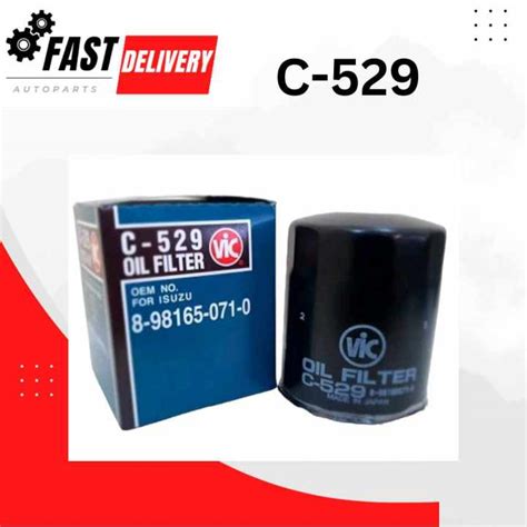 Vic Oil Filter C Isuzu Mux Alterra Dmax C Lazada Ph