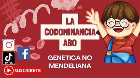 CODOMINANCIA Genética no mendeliana YouTube