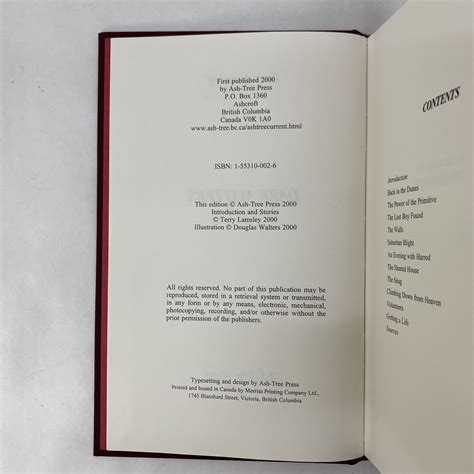 DARK MATTERS | Terry Lamsley | First Edition