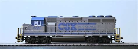 HO scale EMD GP40 diesel locomotive | Grey paint schemes, Model ...