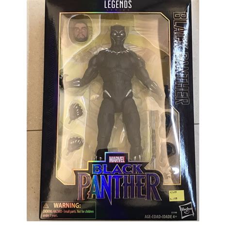 克拉克玩具 孩之寶 Marvel 漫威 Legends 傳奇 12吋 黑豹 Black Panther 可動 公仔 蝦皮購物