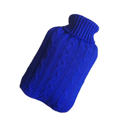 Dropshipping 2L PVC Large Hot Water Bottle Quality Hot Water Bottles With Arran Knitted Cover