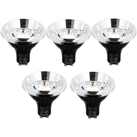 LUEDD Set di 5 Lampadina LED Smart GU10 dimmerabile AR70 6W 500lm 2200 ...