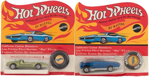 Hake S HOT WHEELS REDLINE MOD QUAD WHIP CREAMER CARDED PAIR
